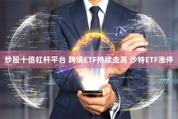 炒股十倍杠杆平台 跨境ETF持续走高 沙特ETF涨停