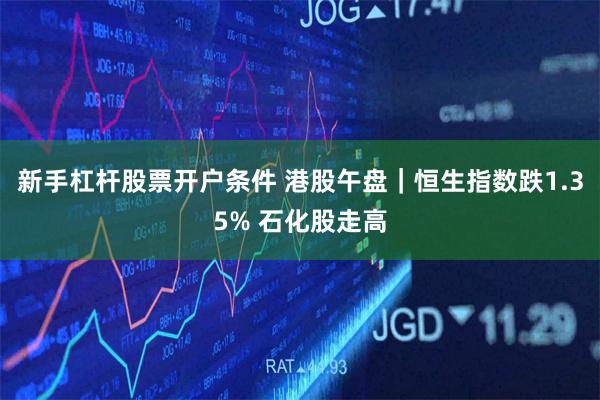 新手杠杆股票开户条件 港股午盘｜恒生指数跌1.35% 石化股走高